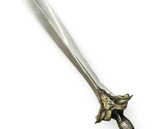 Fantasy Dragon Head Short Sword
