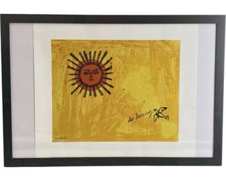 Andy Warhol Print "So Sunny, c. 1958"
