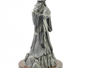 1985 Ray Lamb Magicmaster Pewter Statue
