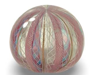 Hand Blown Murano Art Glass Paperweight
