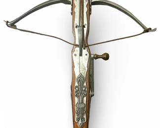 Decorative Medieval-Style Crossbow
