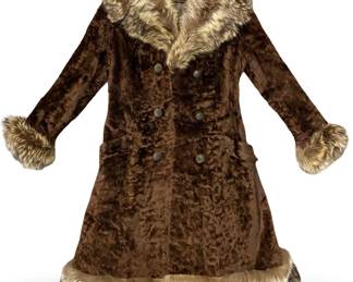 S. Sklar Long Fur Coat
