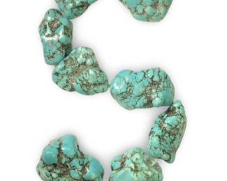 Extraordinary Chunky Turquoise Beads
