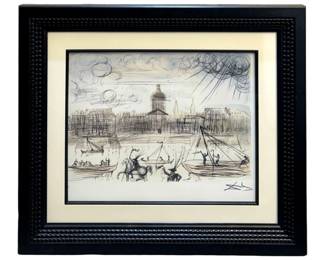 Salvador Dali “The Academy" Lithograph
