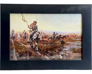 "The Medicine Man" by Charles Marion Russell Print
