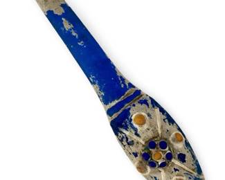 Ancient 200BC-400AC Chinese Belt Glass Hook
