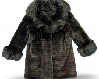 Dasco Black Faux Fur Winter Coat
