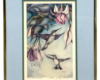 Signed Jody Bergsma Lithograph
