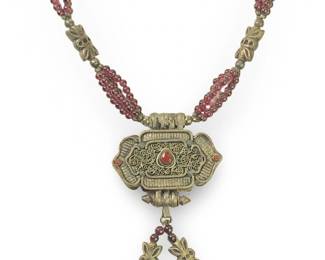 Impressive Art Nouveau Bohemian Dream Necklace
