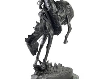 Outlaw Frederic Remington Bronze Sculpture

