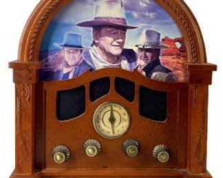 Vintage ‘The John Wayne Radio’ & CoA
