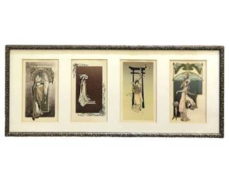 Signed Joy Dunn “Different Worlds" Lithographs
