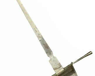 European Fencing Sabre with Shell Guard
