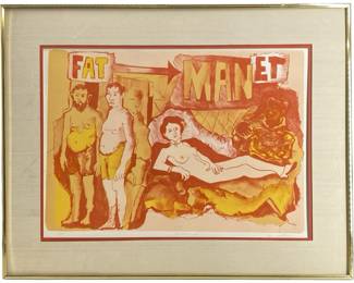 Signed Lithograph “Fat MANet" 23/25

