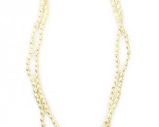 Long Freshwater Baroque Pearl Necklace
