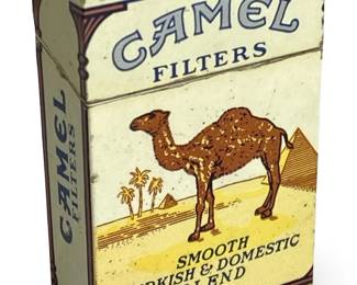 Vintage Camel Filters Cigarette Pack Lighter
