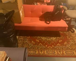 Orange couch