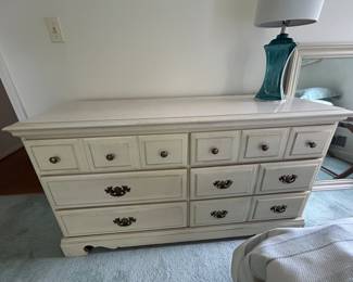 Dresser with mirror 