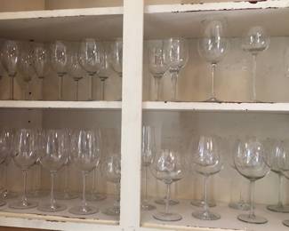 Wine Glasses Galore!