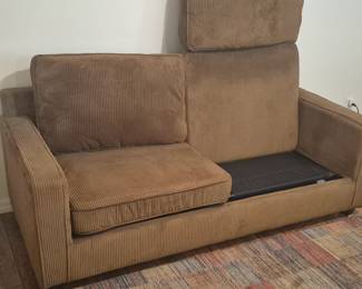 Pullout sleeper couch