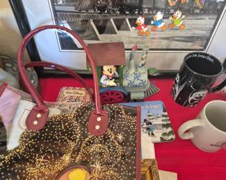 Loads of Disney mugs,bags,art ,figures