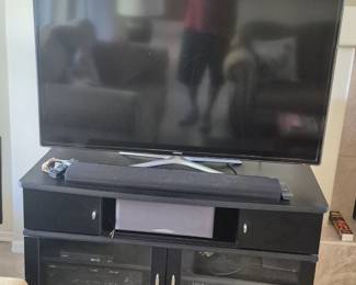 Flat screen, soundbars,equalizer 