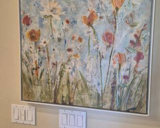 Floral art pieces 