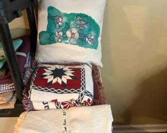 Bedroom - bedding including throws