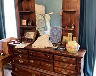 Bedroom - large dresser with mirror 