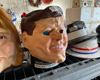 Garageb- mask of John F Kennedy