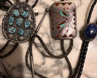 Sterling Silver Bolo Ties