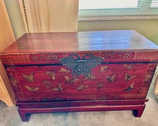 Certified Antique Shanxi Origin, Painted Truncj