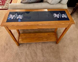 Tile Top Table