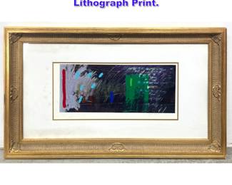 Lot 1018 Perez Celis Signed Lithograph Print.