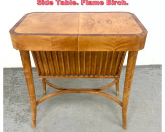 Lot 1509 Bodafors Swedish Sewing Table Side Table. Flame Birch. 