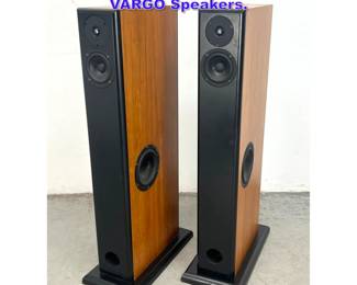 Lot 1092 Pair Audio Physic Loud Speakers. VARGO Speakers.