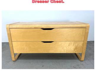 Lot 1395 Contemporary Alvar Aalto Style Dresser Chest. 