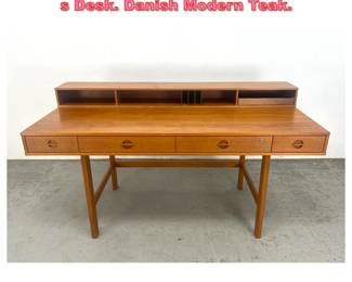 Lot 1521 Peter Lovig Dansk Design partner s Desk. Danish Modern Teak. 