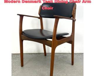 Lot 1208 Eric Buch Od Mobler Danish Modern Denmark Teak Dining Chair Arm Chair