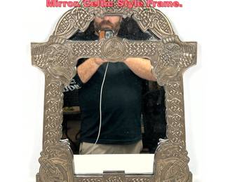 Lot 1545 Veronese 2006 Decorative Wall Mirror. Celtic Style Frame. 