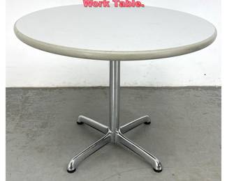 Lot 1380 Steelcase Dinette Dining Work Table. 