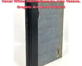 Lot 1487 The Ballad of Reading Gaol by Oscar Wilde. Illustrations by John Vassos. Graphic Art Deco Illustrat