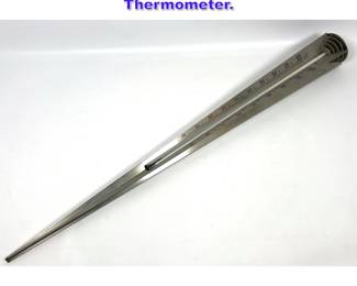 Lot 607 Large Deco Style Ground Spike Thermometer.