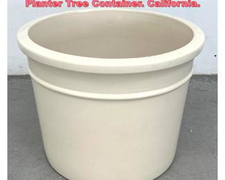 Lot 1705 Extra Large Gainey Ceramics Planter Tree Container. California.