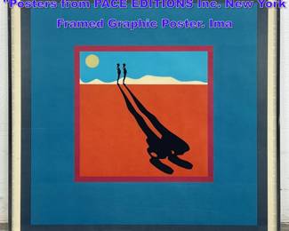 Lot 649 ERNEST TROVA Exhibition Poster. Posters from PACE EDITIONS Inc. New York Framed Graphic Poster. Ima