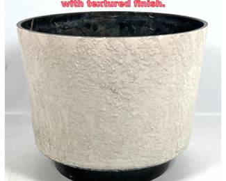 Lot 1679 Mid Century Modern Floor Planter with textured finish. 