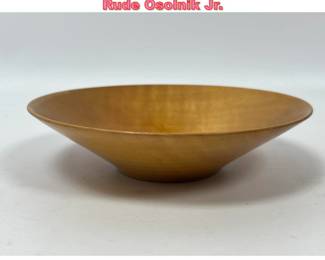 Lot 1502 Wood Artisan Turned Wood Bowls Rude Osolnik Jr.