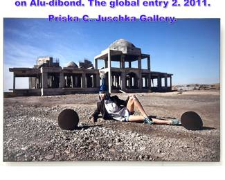 Lot 823 Almagul Menlibayeva Lambda print on Aludibond. The global entry 2. 2011. Priska C. Juschka Gallery.
