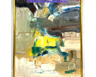 Lot 818 Conrad Morton Abstract Modern Painting on Canvas.