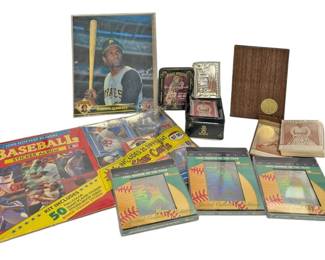 Baseball Cards Clemente Photo 